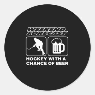 Adesivo Hockey Lover Hóquei Com Possibilidade De Cerveja