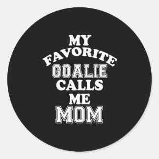 Adesivo Hockey Lover | Meu Goalie Favorito Me Chama Mãe