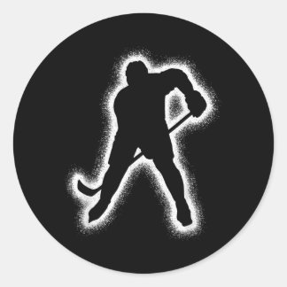 Adesivo Hockey Player Kids Boys Men Ice Hockey