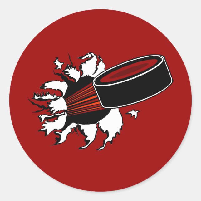 Adesivo Hockey Puck (Frente)