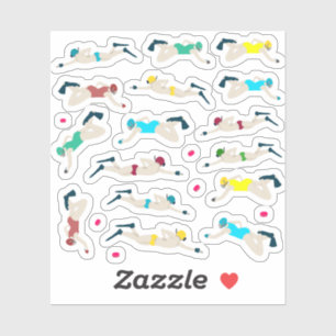 Adesivo Hockey subaquático