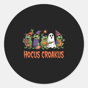 Adesivo Hocus Croakus Sapo Feitiço Mágico de Halloween Eng