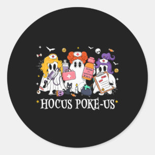 Adesivo Hocus Poke-us Bruxa Dia de as Bruxas engraçado Spo