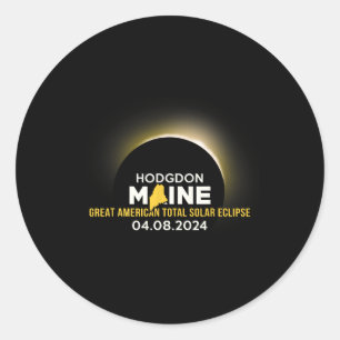 Adesivo Hodgdon Maine Me Total Eclipse Solar 2024