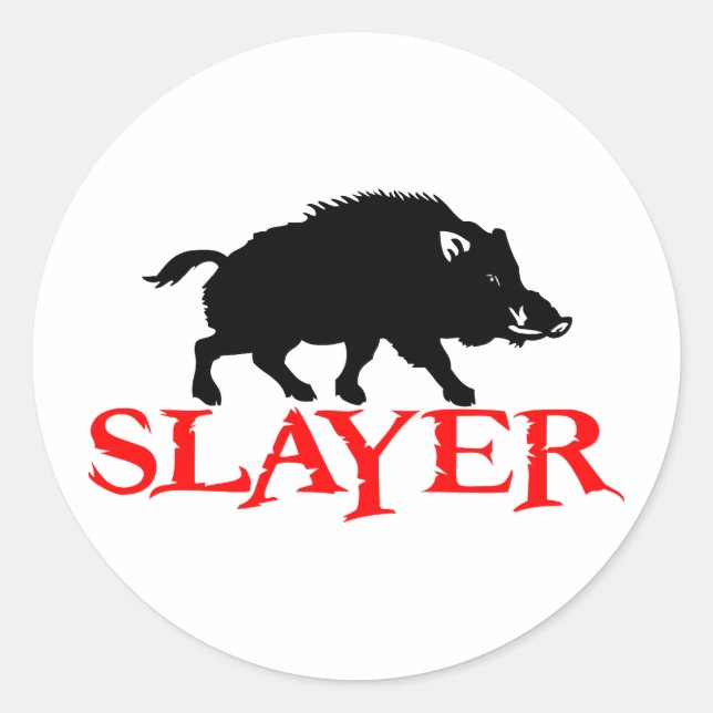 ADESIVO HOG SLAYER (Frente)