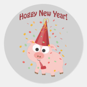 Adesivo Hoggy Ano Novo!