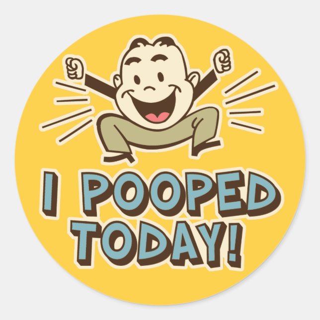 Adesivo Hoje, Chamei Humor De Banheiro Engraçado. (Frente)