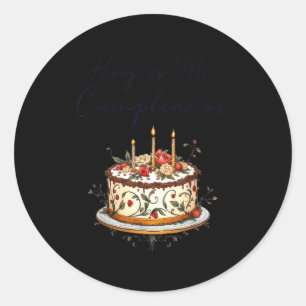 Adesivo Hoje É Meu Aniversário Com Bolo Gif De Aniversário