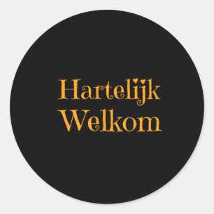 Adesivo Holanda - Hartelijk Welkom Bem-Vindo