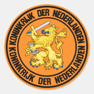 Adesivo Holanda Round Emblem