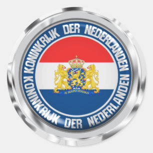 Adesivo Holanda Round Emblem