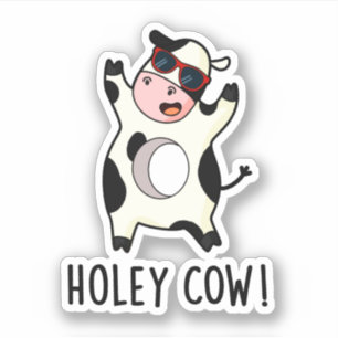 Adesivo Holey Cow Cuja Vaca-Pun-Vedante