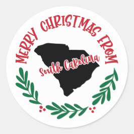 Adesivo Holiday Sticker da Carolina do Sul