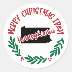Adesivo Holiday Sticker da Pensilvânia