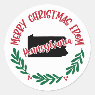 Adesivo Holiday Sticker da Pensilvânia