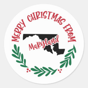 Adesivo Holiday Sticker de Maryland