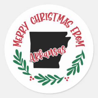 Adesivo Holiday Sticker do Arkansas
