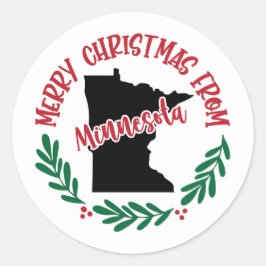 Adesivo Holiday Sticker do Minnesota