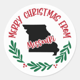 Adesivo Holiday Sticker do Missouri
