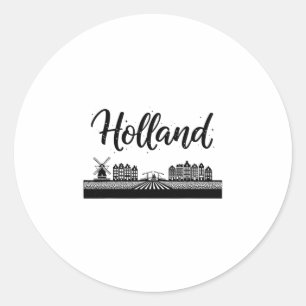 Adesivo Holland Paisagem Travel Férias Looks
