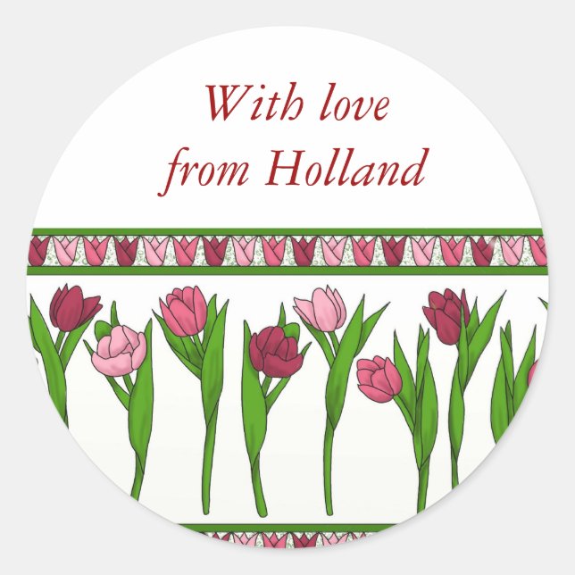 Adesivo Holland sticker (Frente)