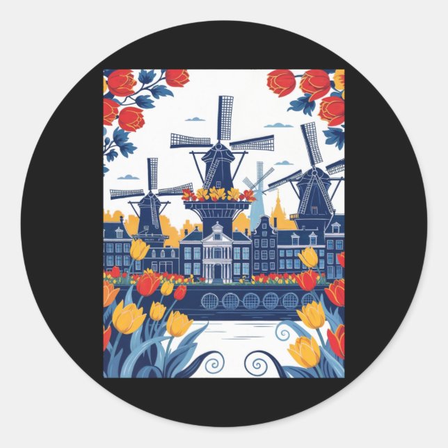 Adesivo Holland Sticker (Frente)