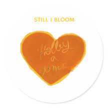 Holley Heart Sticker - Selo redondo de soberania