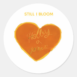 Adesivo Holley Heart Sticker - Selo redondo de soberania