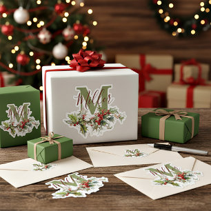 Adesivo Holly e bagas personalizadas