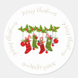 Adesivo Holly e Berries com as existências de Natal