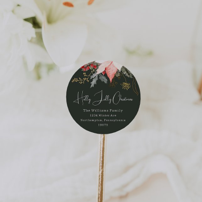 Adesivo Holly Holly, Floral Holly, Selantes de Envelope de (Criador carregado)