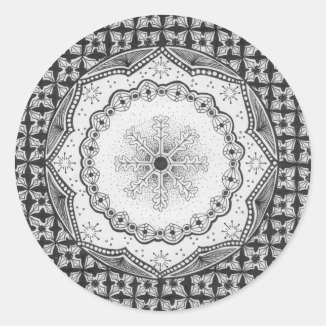 Adesivo Holly & Snowflake (Frente)