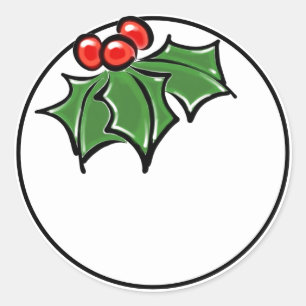 Adesivo Holly Sprig
