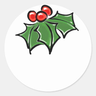 Adesivo Holly Sprig
