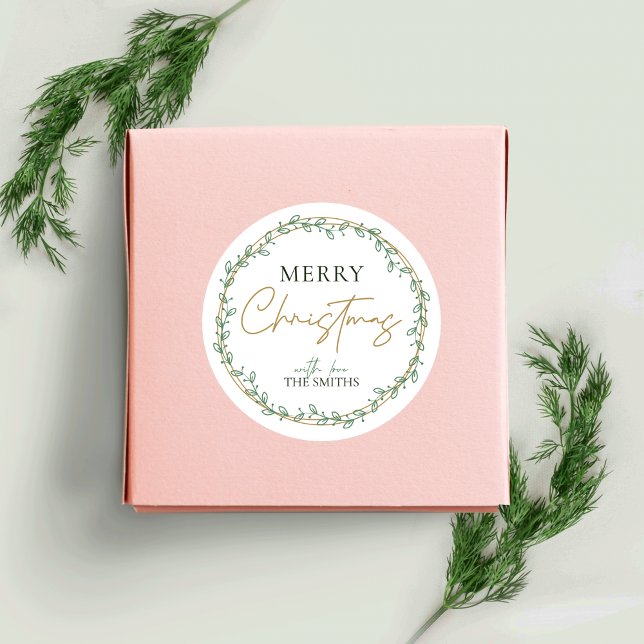 Adesivo Holly Wreath Felry Sticker Greenery (Criador carregado)