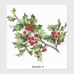 Adesivo HollyBerries 002