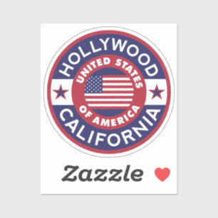 Adesivo HOLLYWOOD, Califórnia
