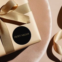 HOLY NIGHT Minimalist Christian Christmas