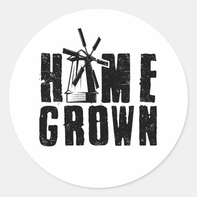 Adesivo Home Grown (Frente)