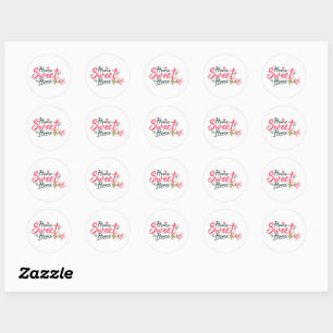 Adesivo Home Sweet Home Classic Round Sticker