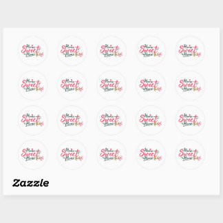 Adesivo Home Sweet Home Classic Round Sticker