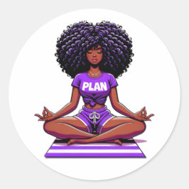 Adesivo Homegirl Meditate