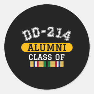 Adesivo Homem Dd-214 Alumni Cl Da Veterano Da Tempestade D
