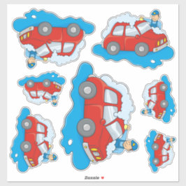 Adesivo Homem de lavagem