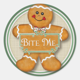 Adesivo Homem Gingerpão - Morda-me
