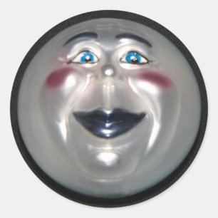 Adesivo Homem Muito Legal Na Figura Da Lua