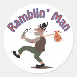 Adesivo Homem Ramblin