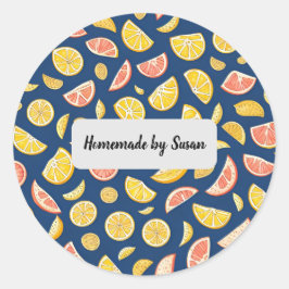 Adesivo Homemada por Susan | Laranjas e limões