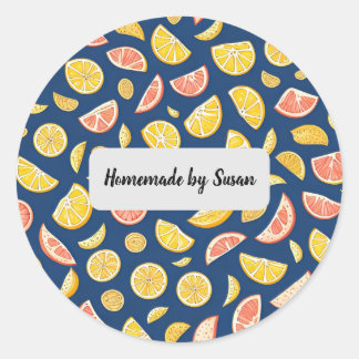 Adesivo Homemada por Susan | Laranjas e limões