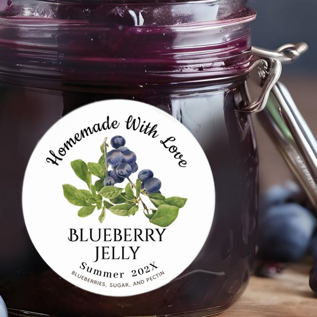 Adesivo Homemade Com Amor Jelly Blueberry Verão 202X (Criador carregado)